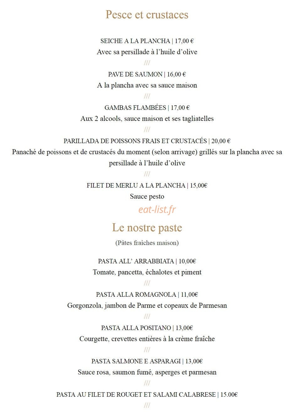 Les Italiens — carte page 4