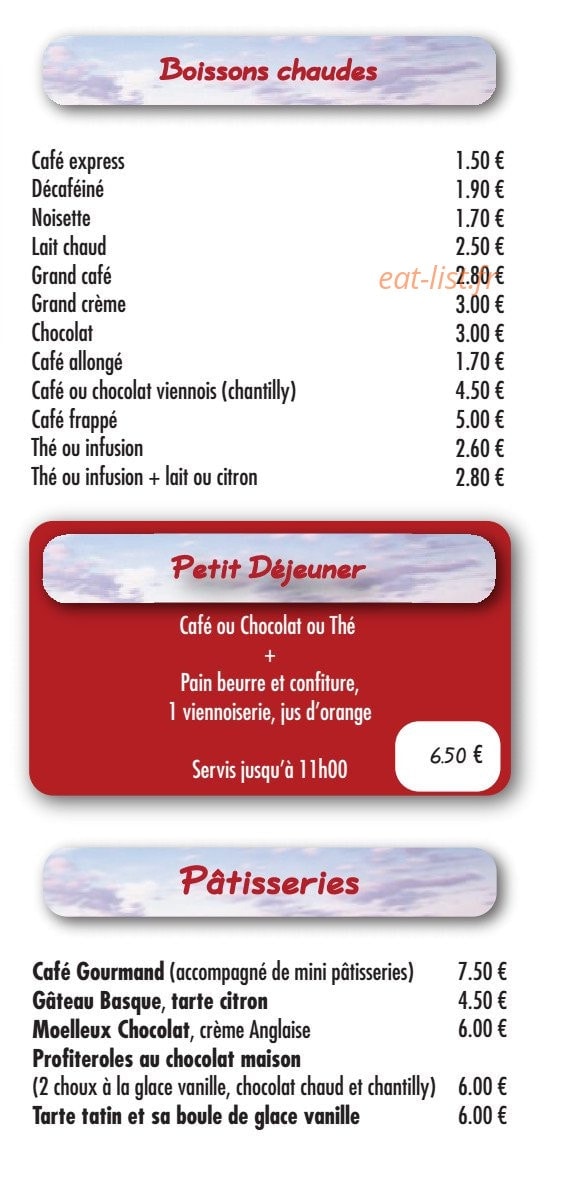 Restaurant Maguide — carte page 8
