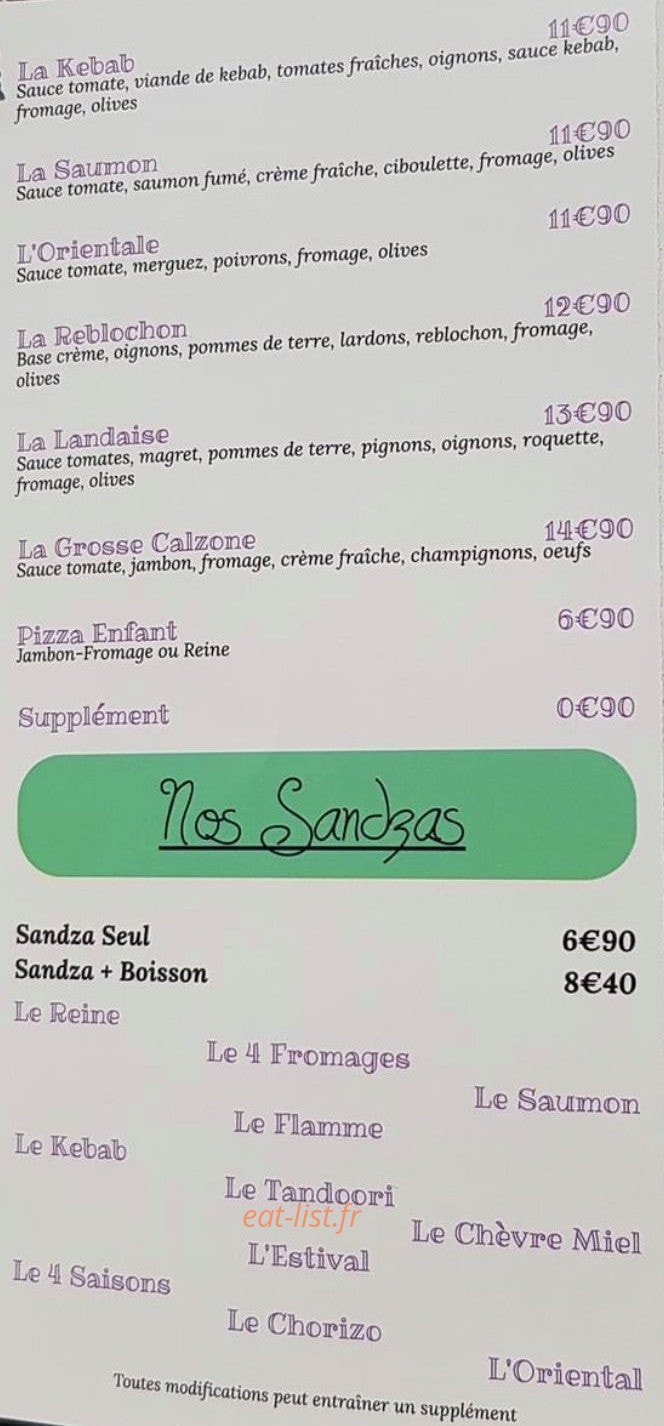 L'escale sabraise — carte page 3