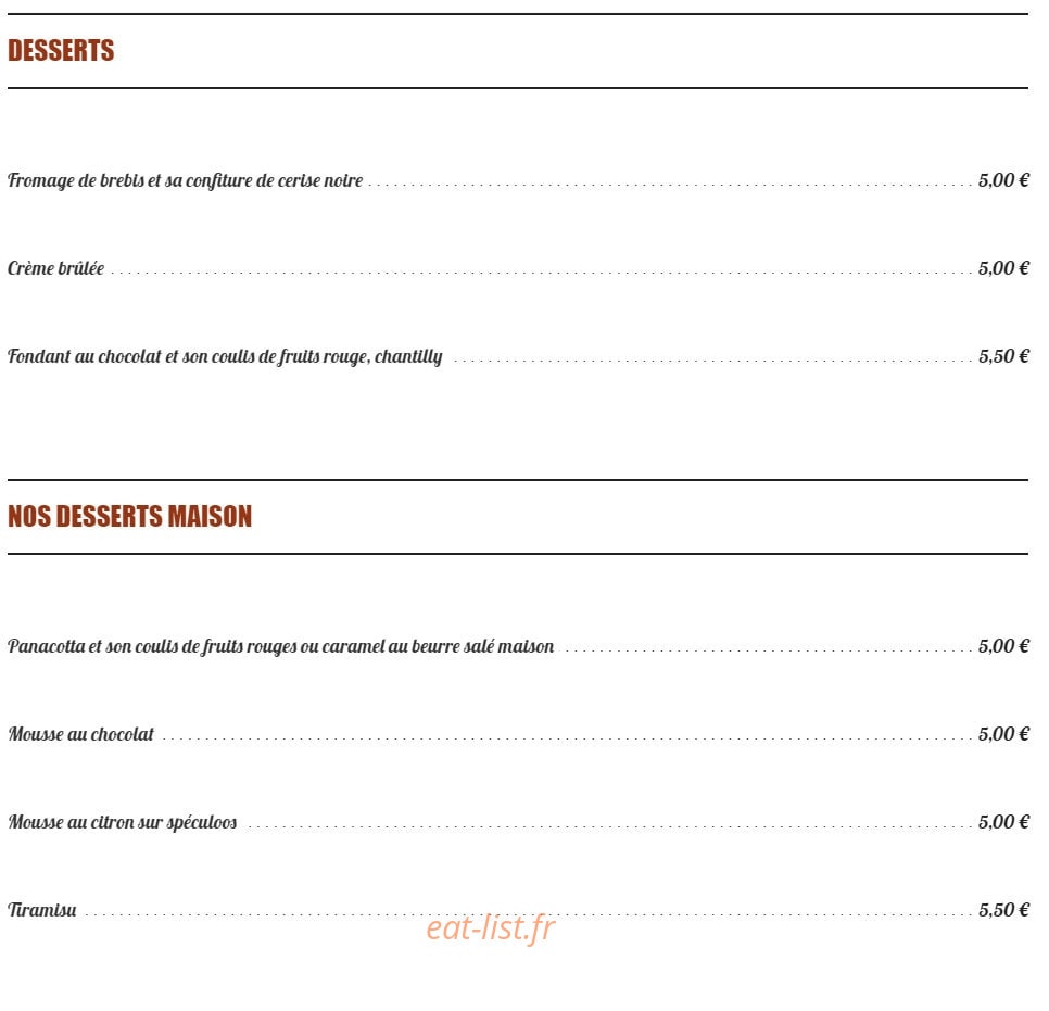 Le Grillon — carte page 9