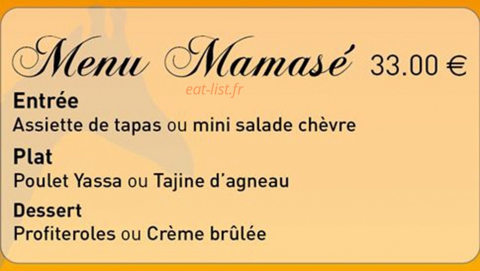 Mamasé — carte page 2