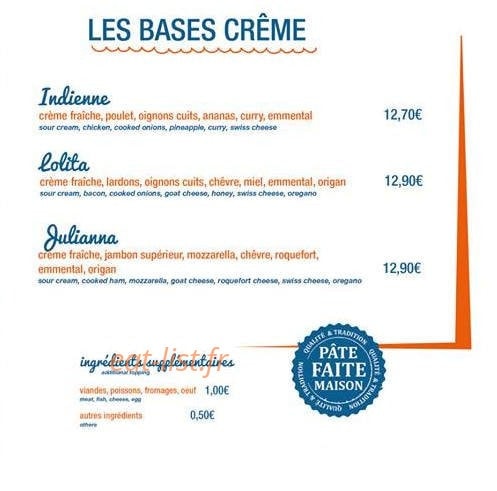 Café de la Plage — carte page 2
