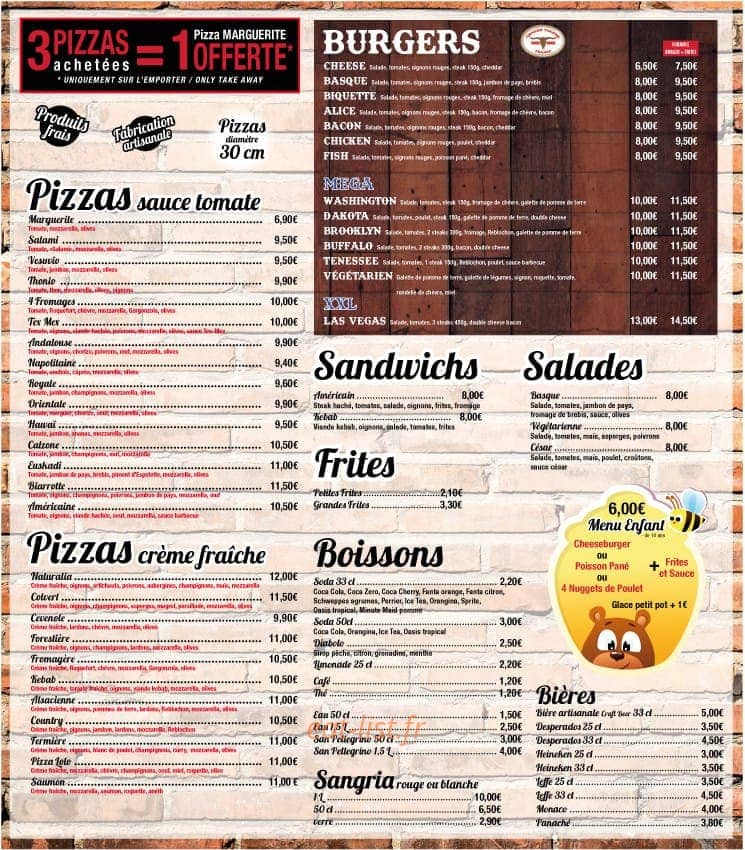 Pizza lolo — carte page 1