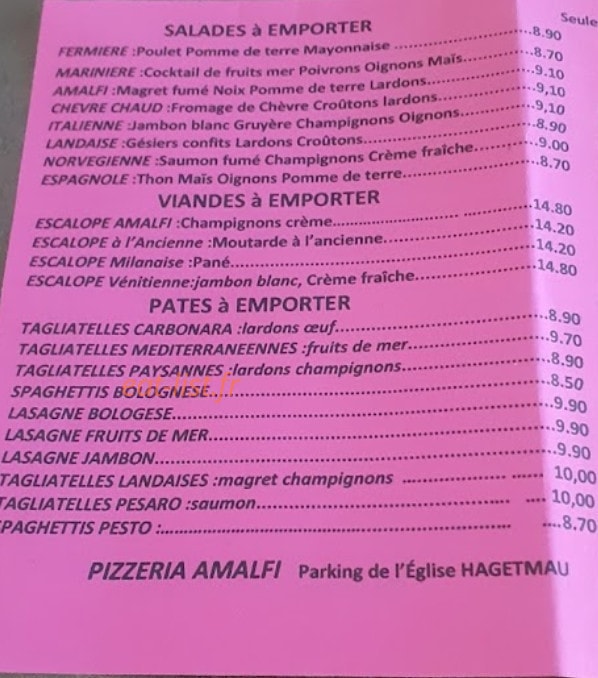 Soc Amalfi II — carte page 2
