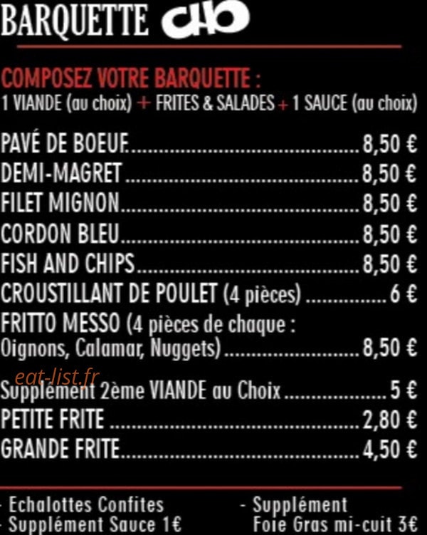 Boutique Cho — carte page 1