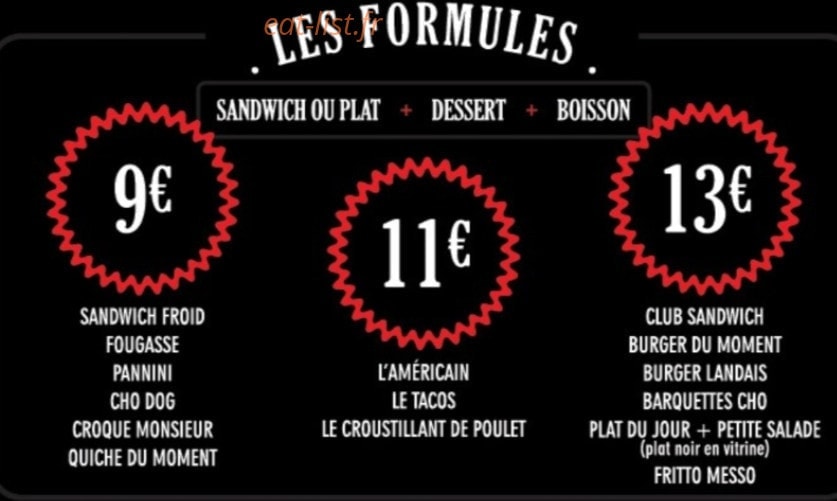 Boutique Cho — carte page 2