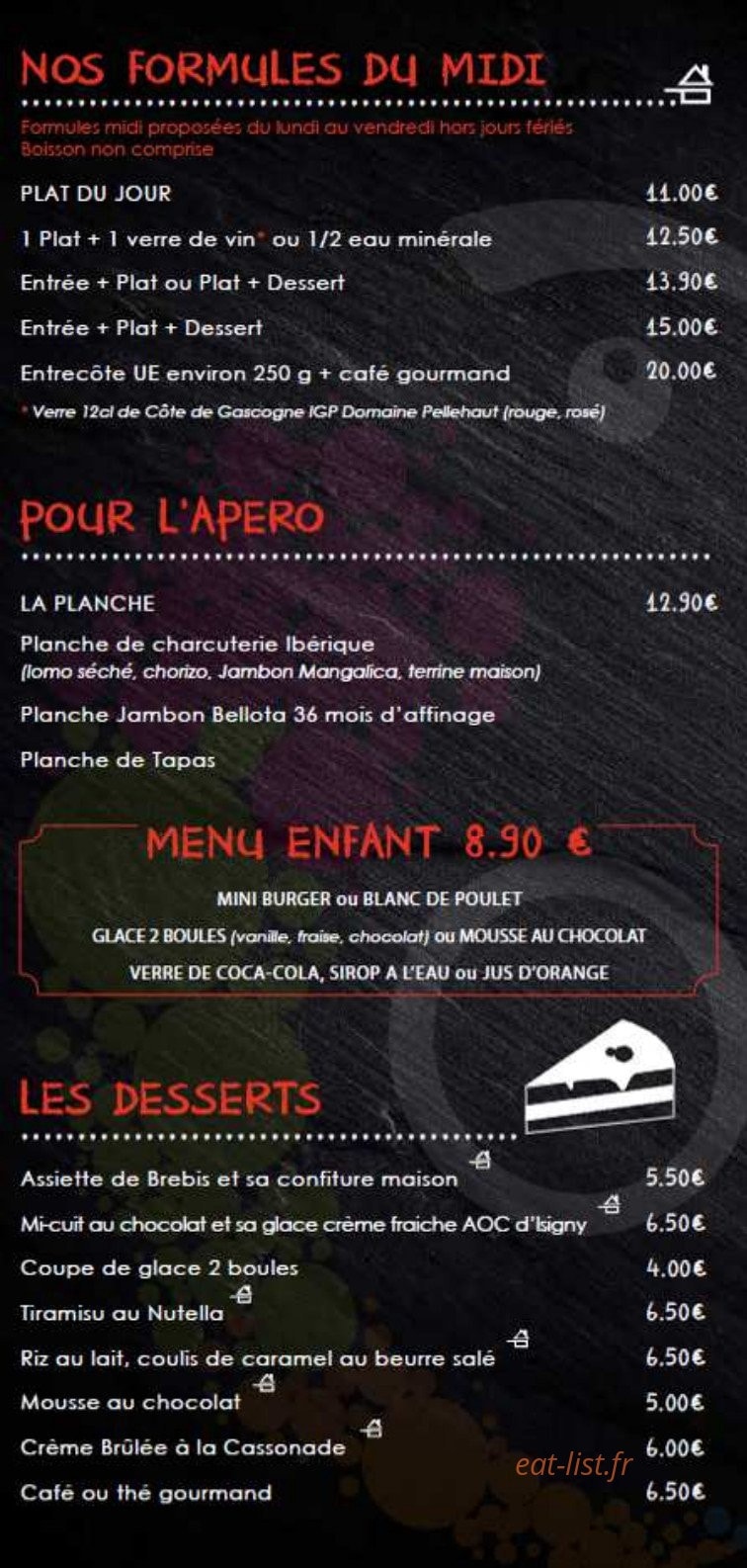 La côte à l'Os — carte page 9