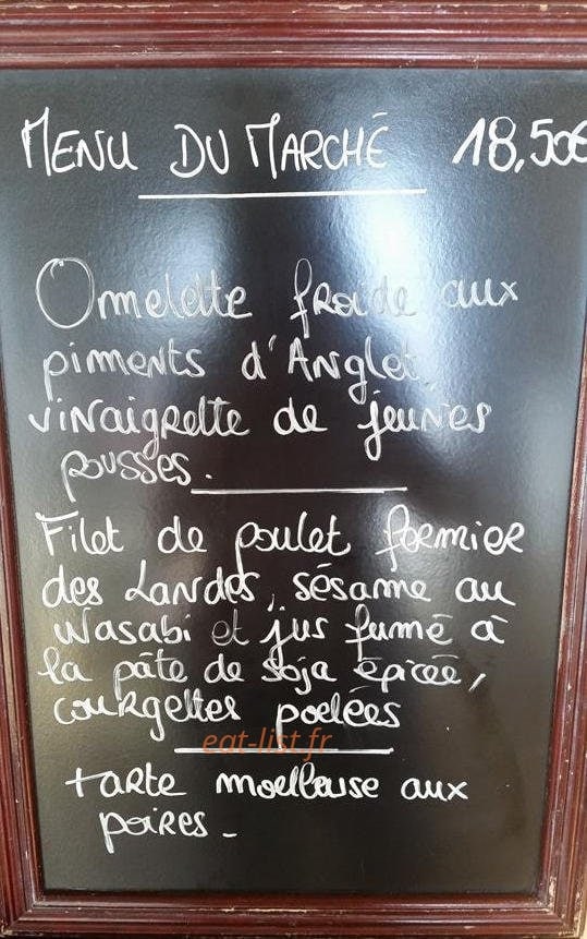 Le Relais des Plages — carte page 3