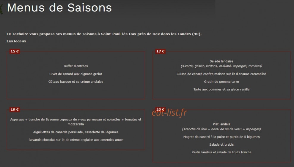 Le Vieux Tachoires — carte page 3