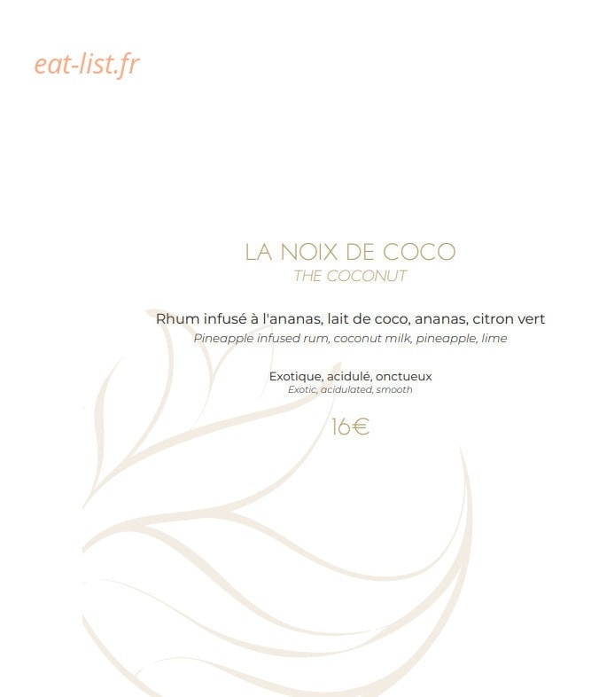 Amour Blanc — carte page 6