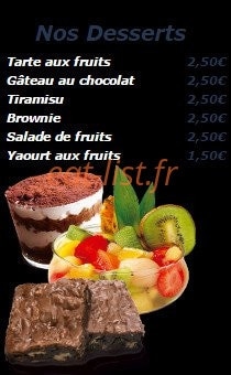 Andiamo Pizza — carte page 13
