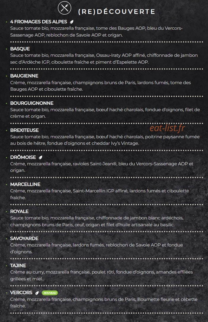 Basilic & Co — carte page 4