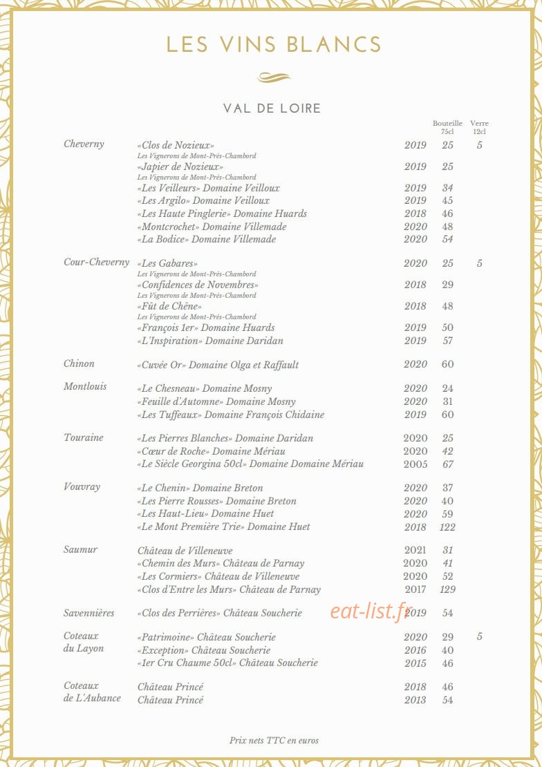 Bro's — carte page 5