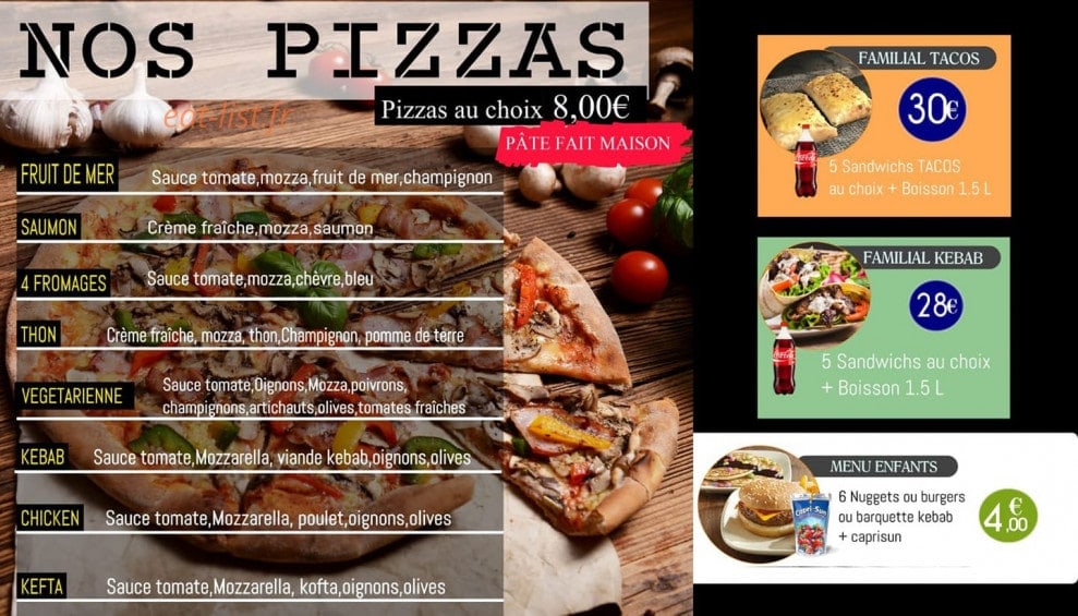Fast Food — carte page 3