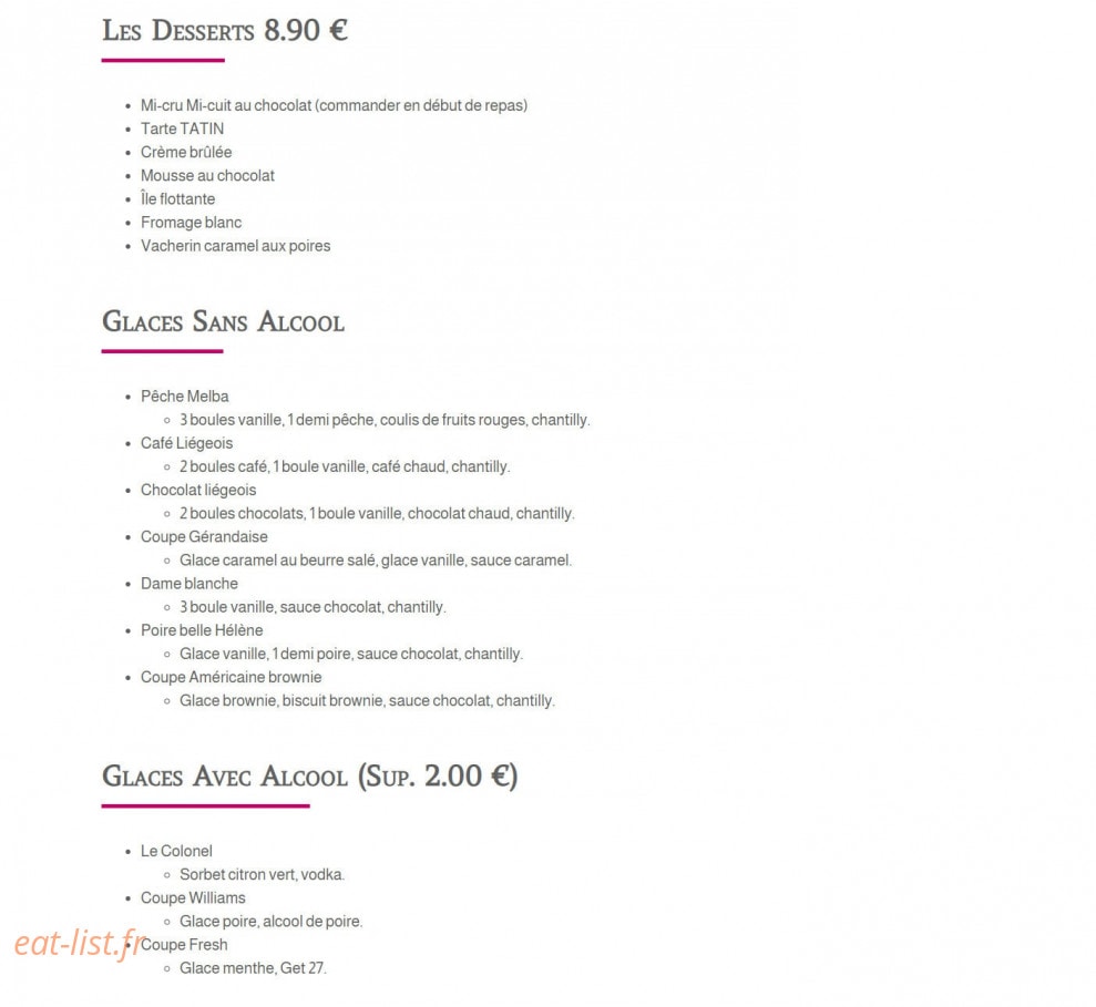 L' Atelier — carte page 3