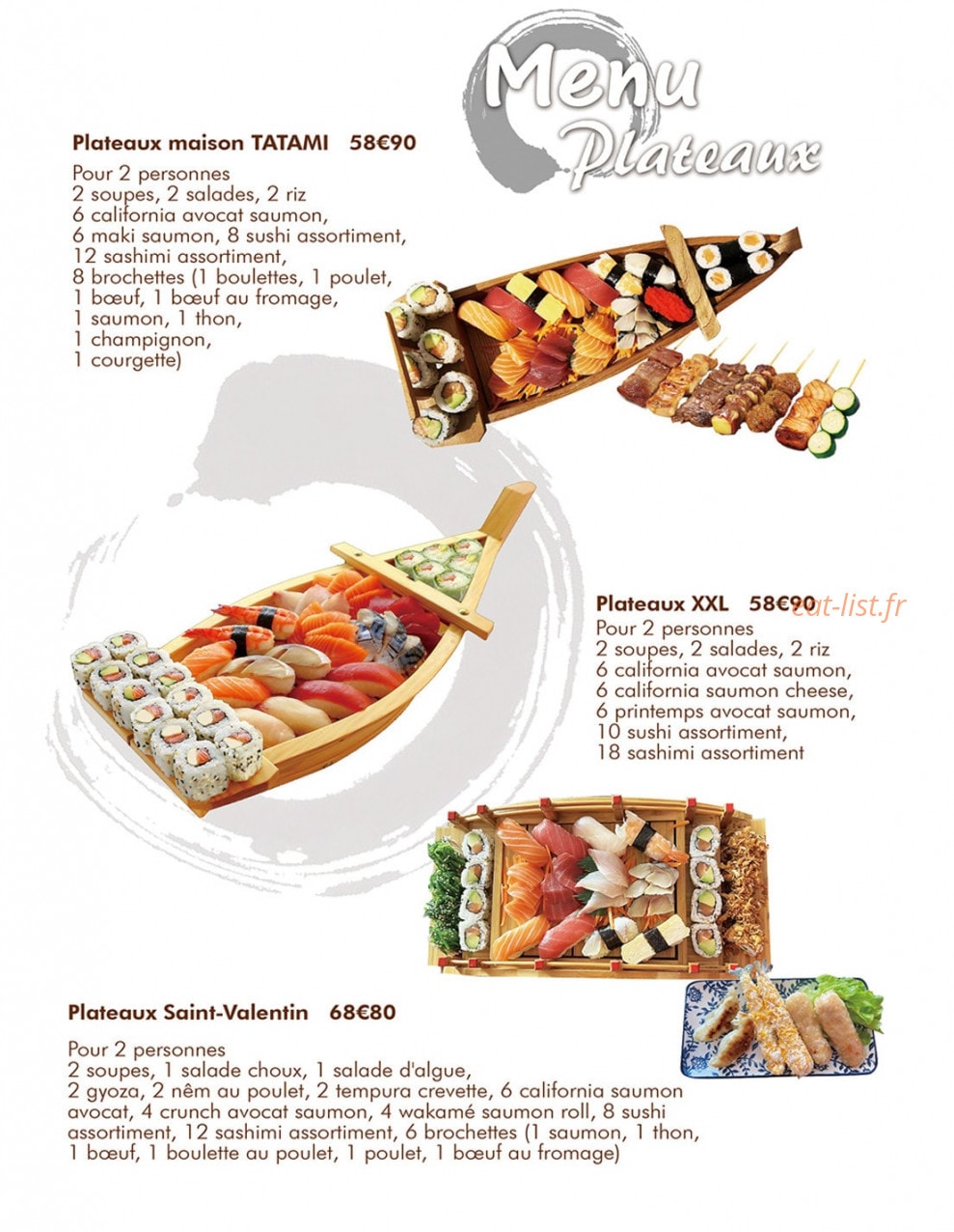 La Maison Tatami — carte page 11