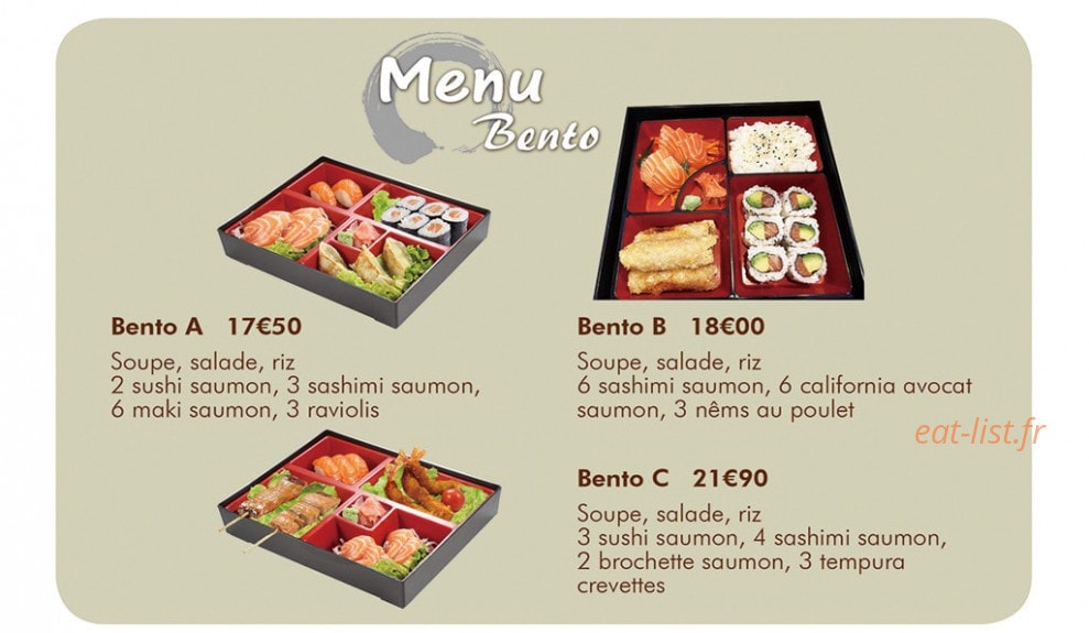 La Maison Tatami — carte page 9