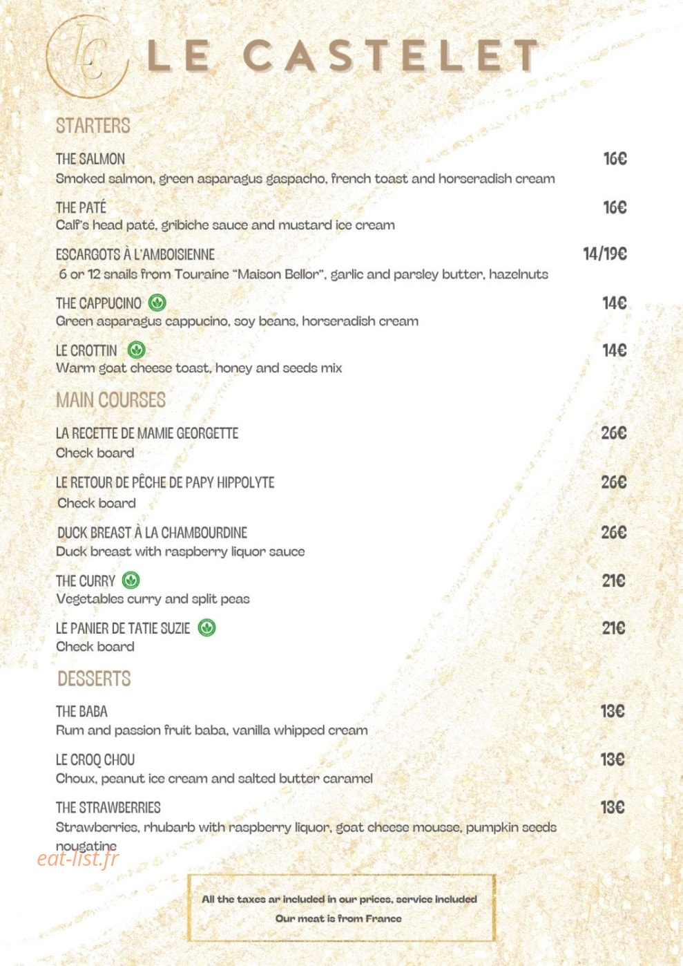 Le Castelet — carte page 1