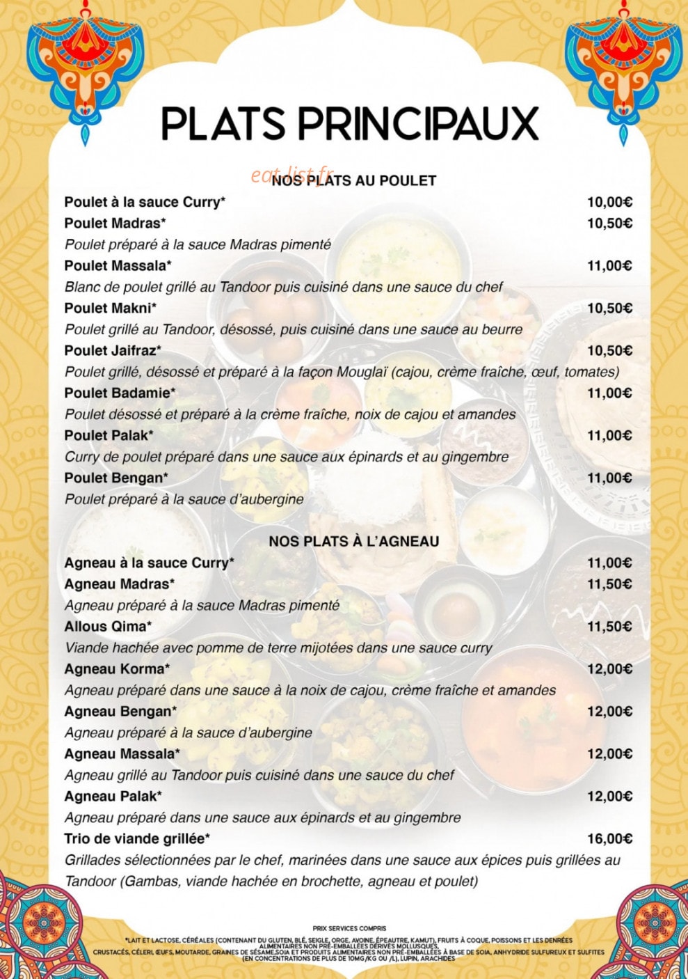 Le Madras — carte page 5