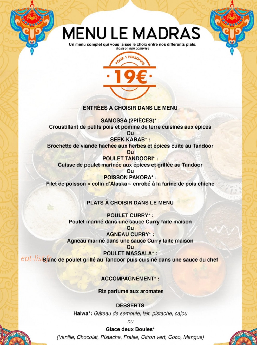 Le Madras — carte page 3