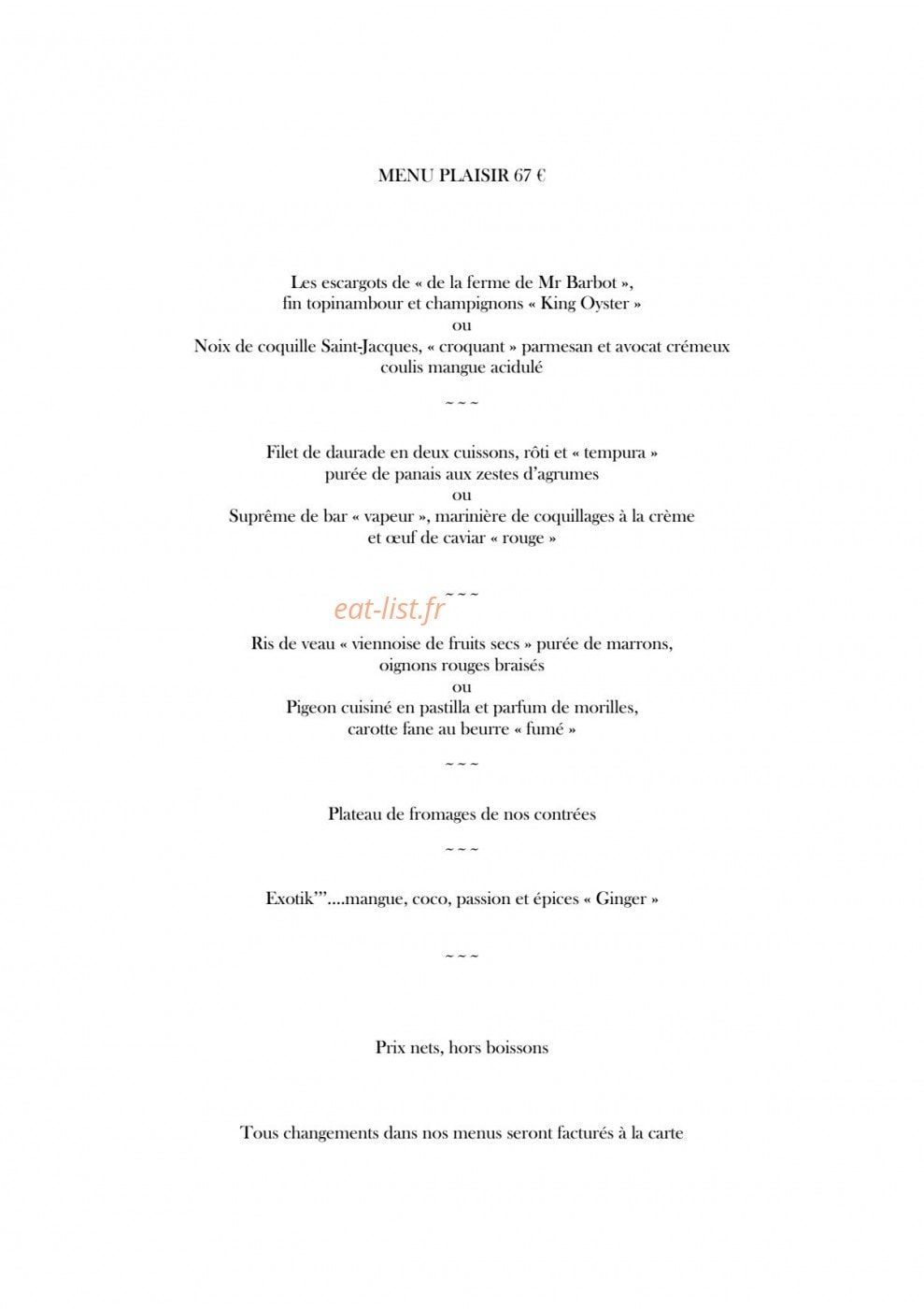 Le Médicis — carte page 3