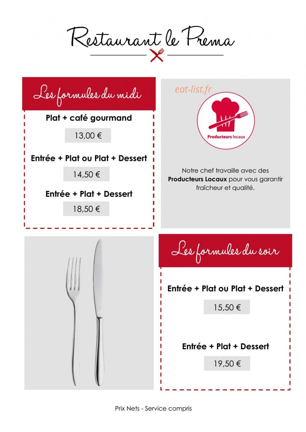 Le Préma — carte page 1