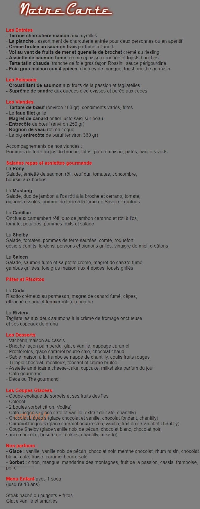 Le shelby — carte page 1