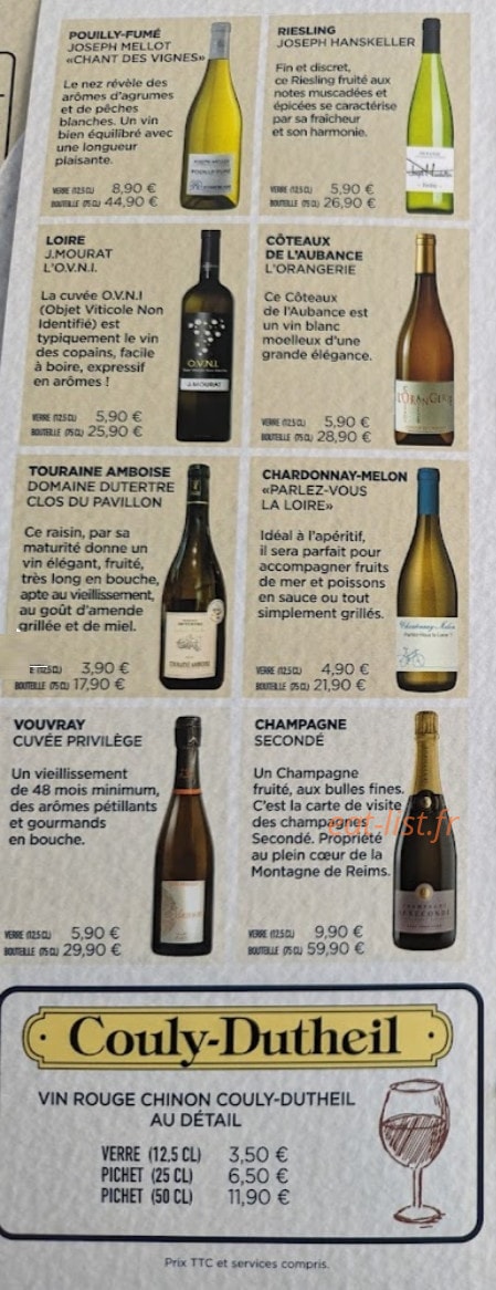 Les Brasseurs Français — carte page 3