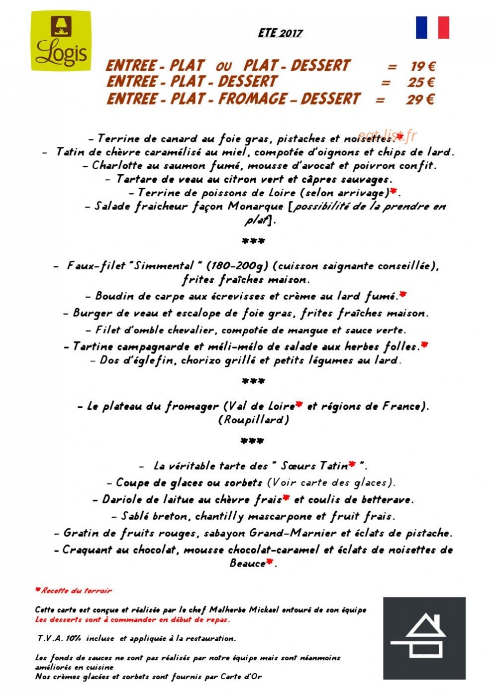 Monarque — carte page 1