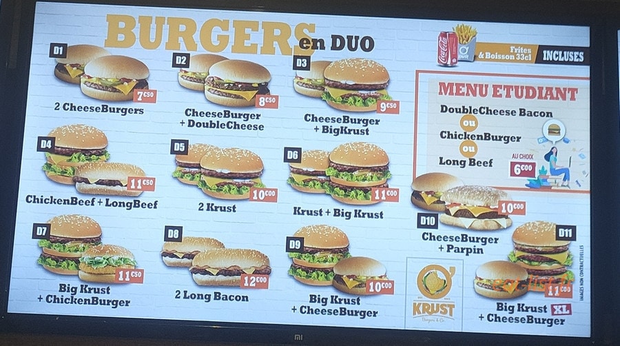 O’krust — carte page 1