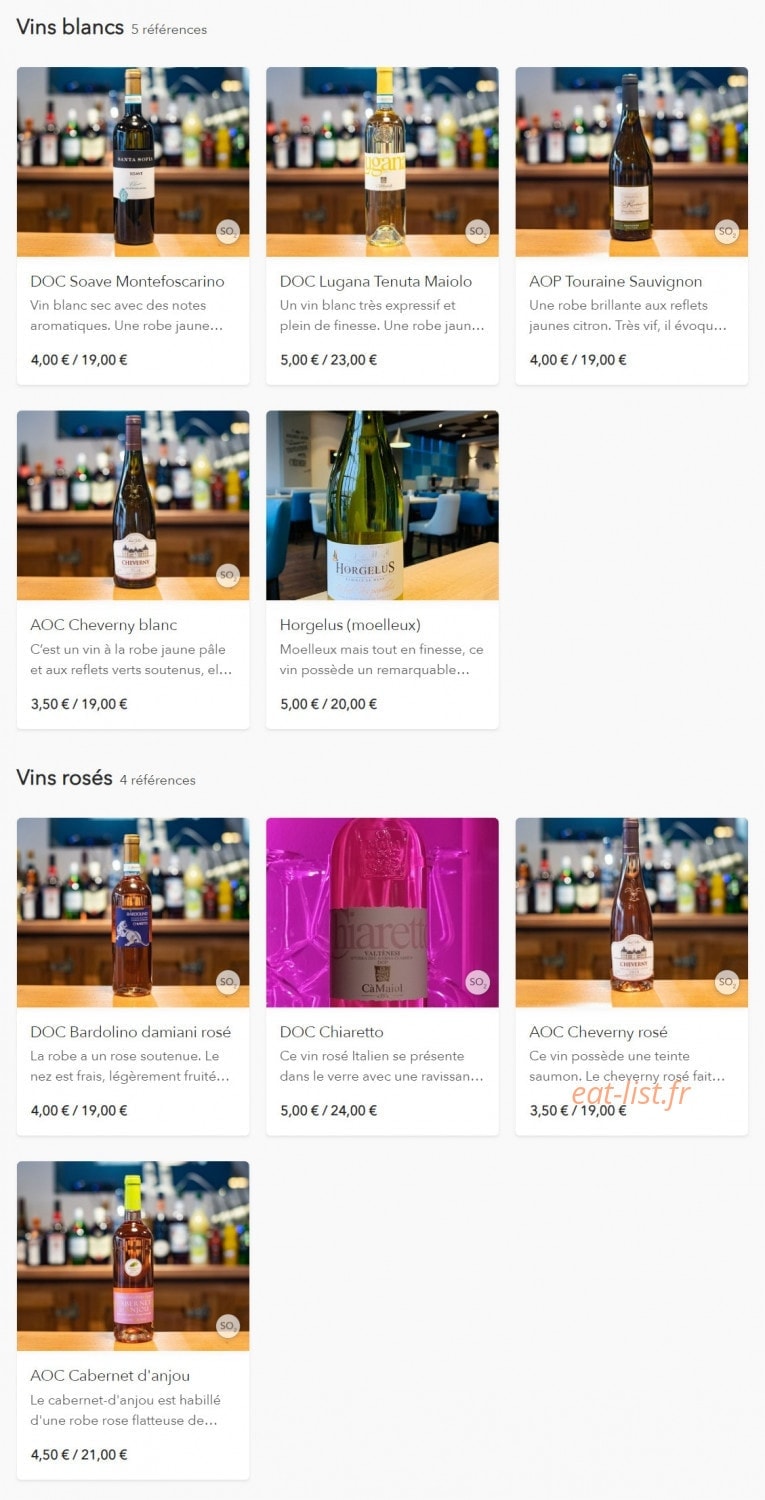 Ozzy pizzeria — carte page 4