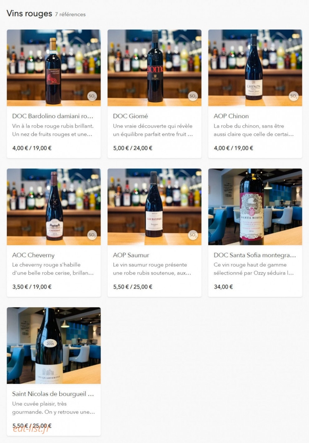 Ozzy pizzeria — carte page 3