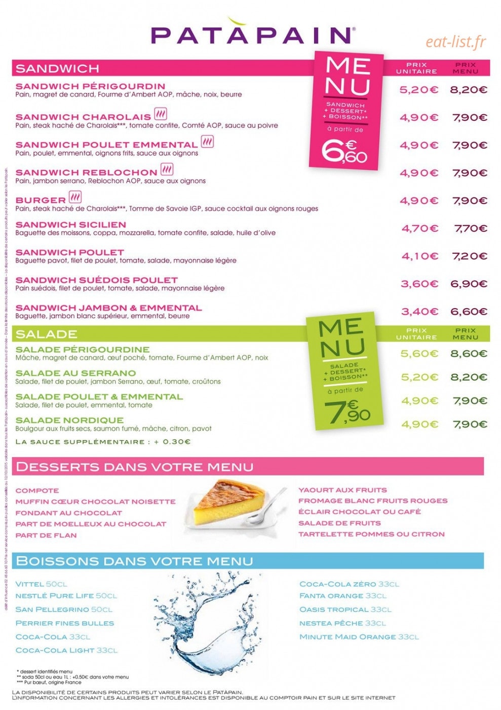 Patàpain — carte page 1