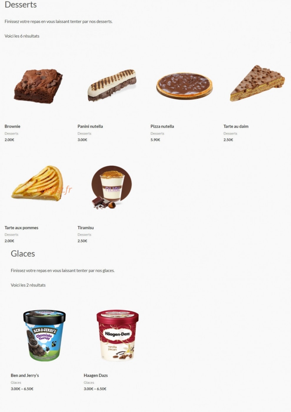 Pizza 41 — carte page 12