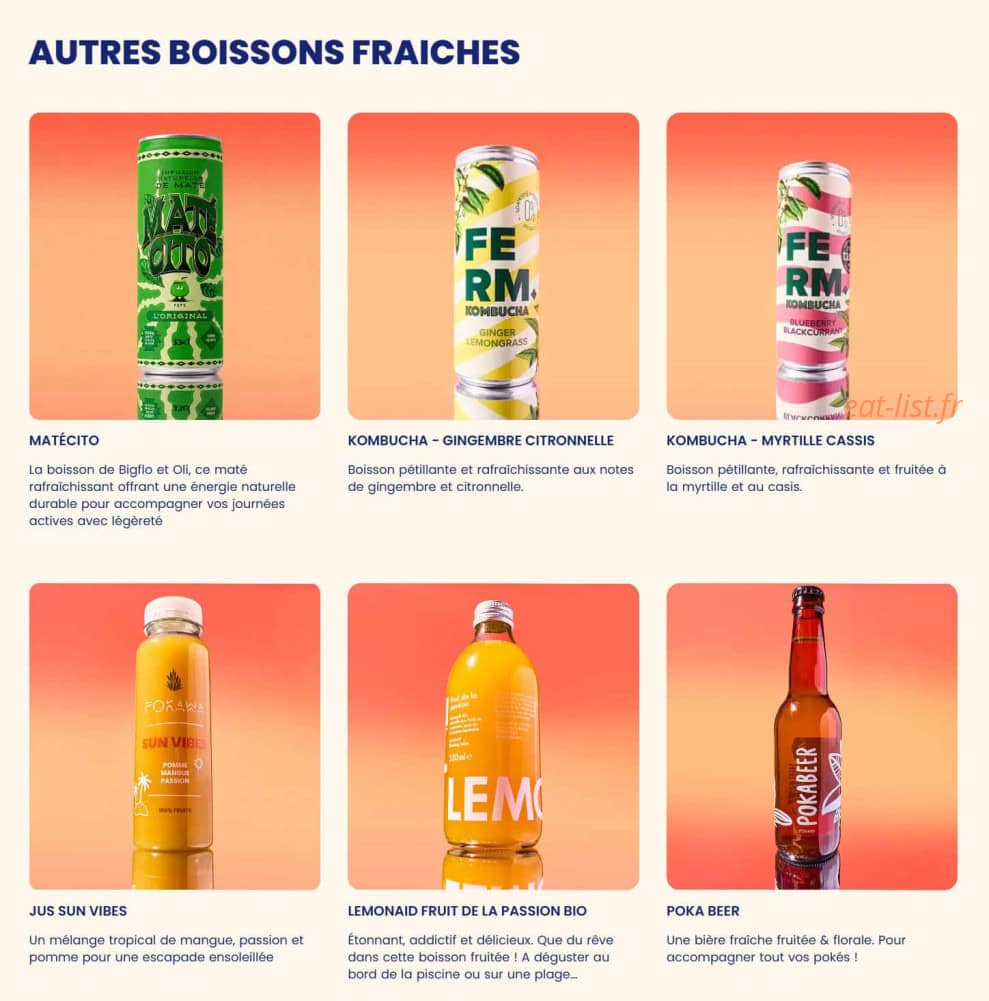 Pokawa — carte page 15