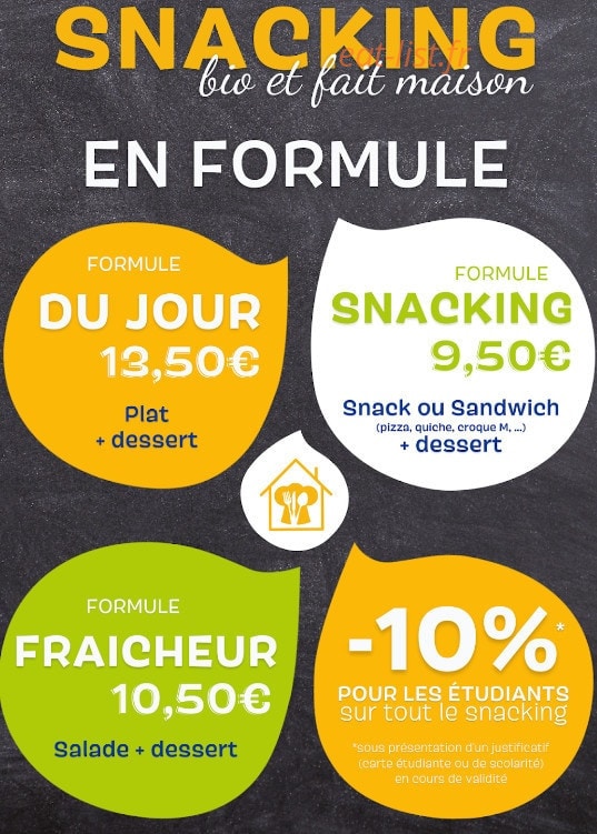 Snacking Biocoop — carte page 2