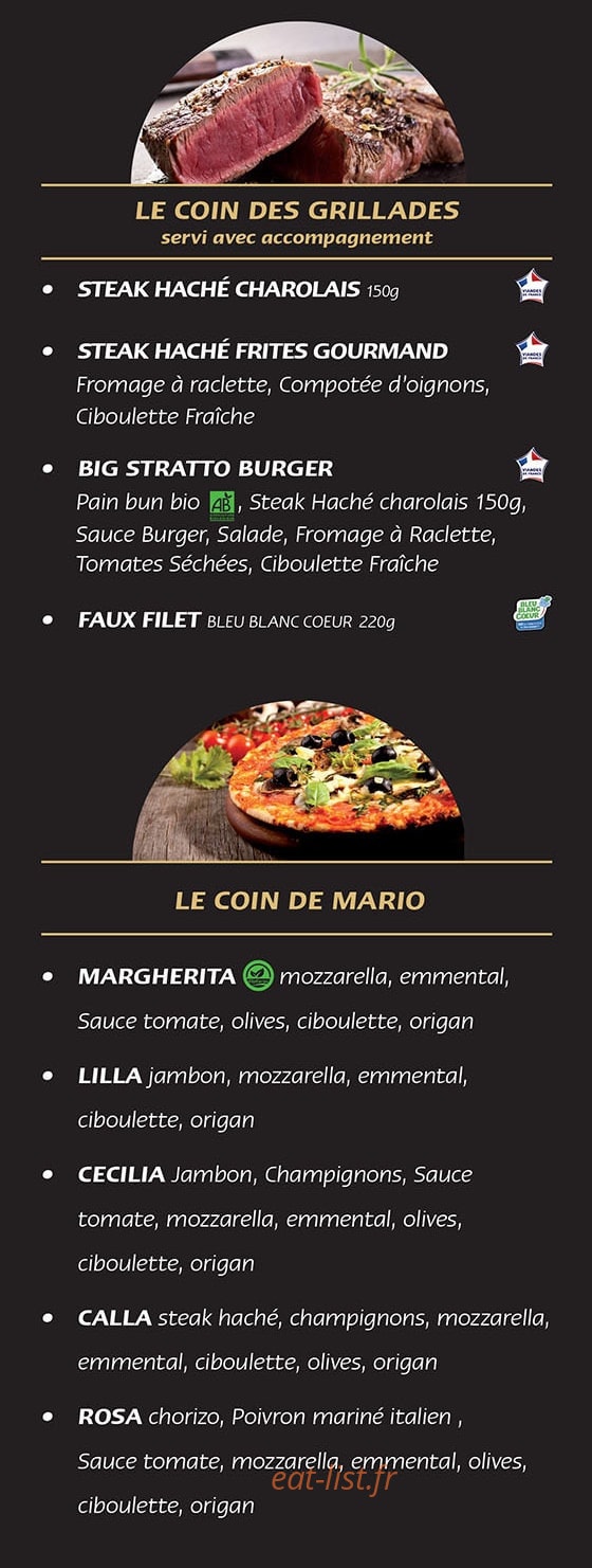 Stratto — carte page 2