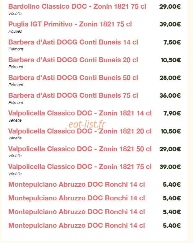 Volfoni — carte page 14