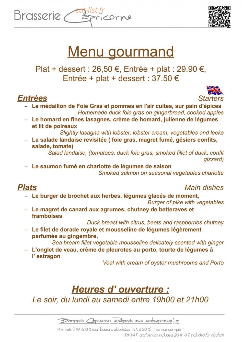 Le capricorne — carte page 2