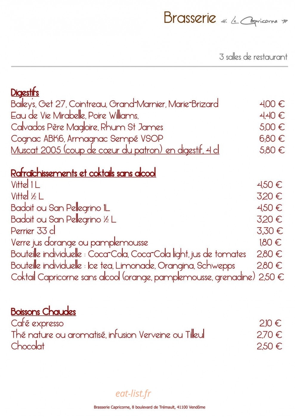 Le capricorne — carte page 10