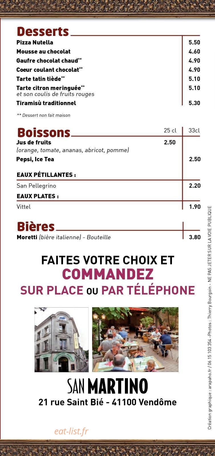 Le San Martino — carte page 6