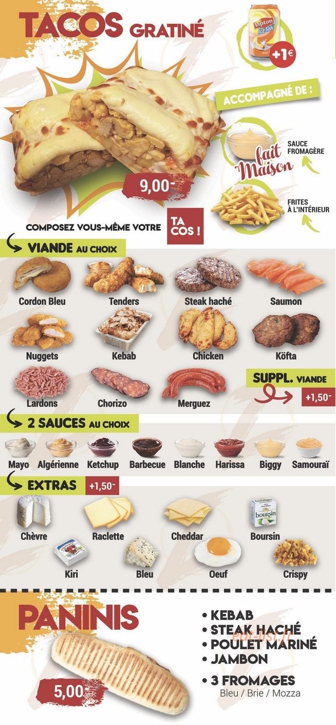 Z-tacos — carte page 2