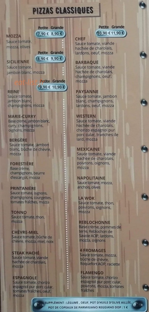 L'Amaréna — carte page 1