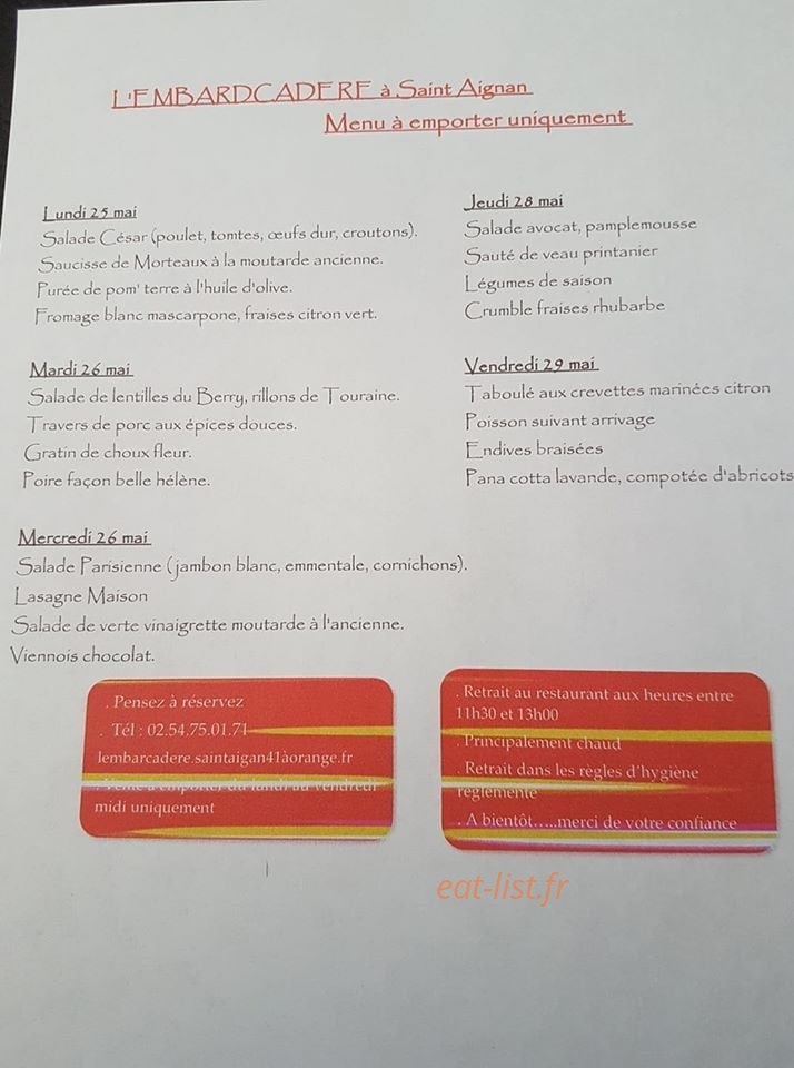 L'embarcadère — carte page 2
