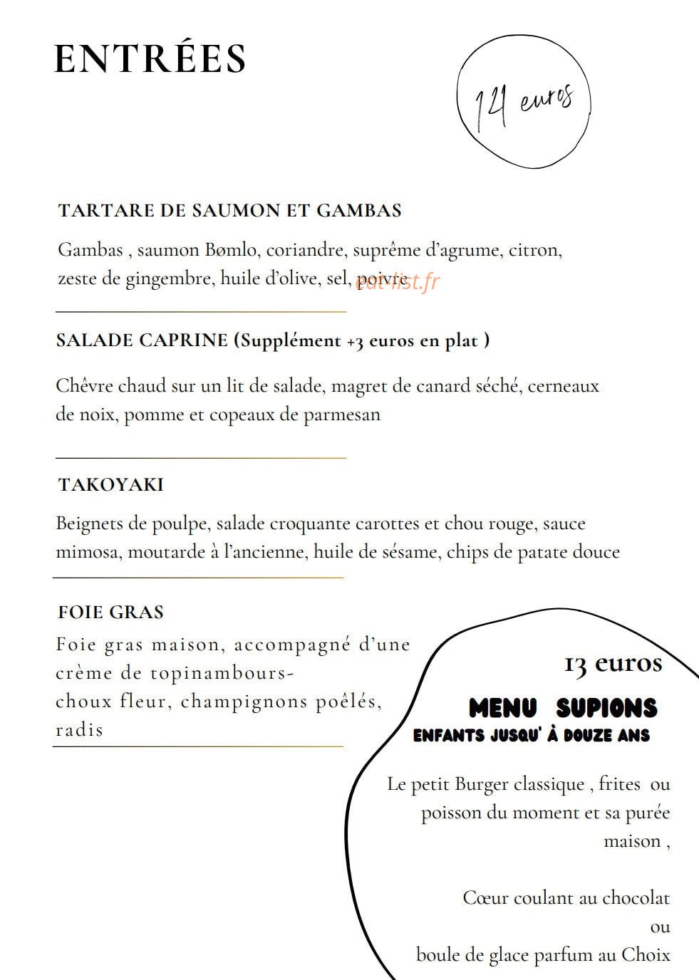 Le Poulpe — carte page 2
