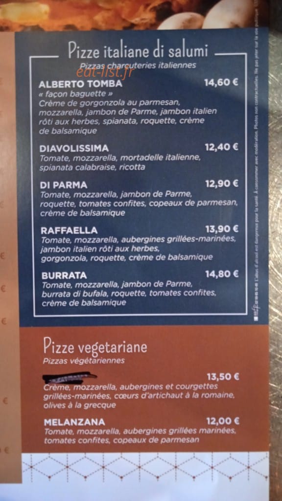 Le Vinci — carte page 2