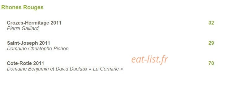 Restaurant La Vieille Tour — carte page 13