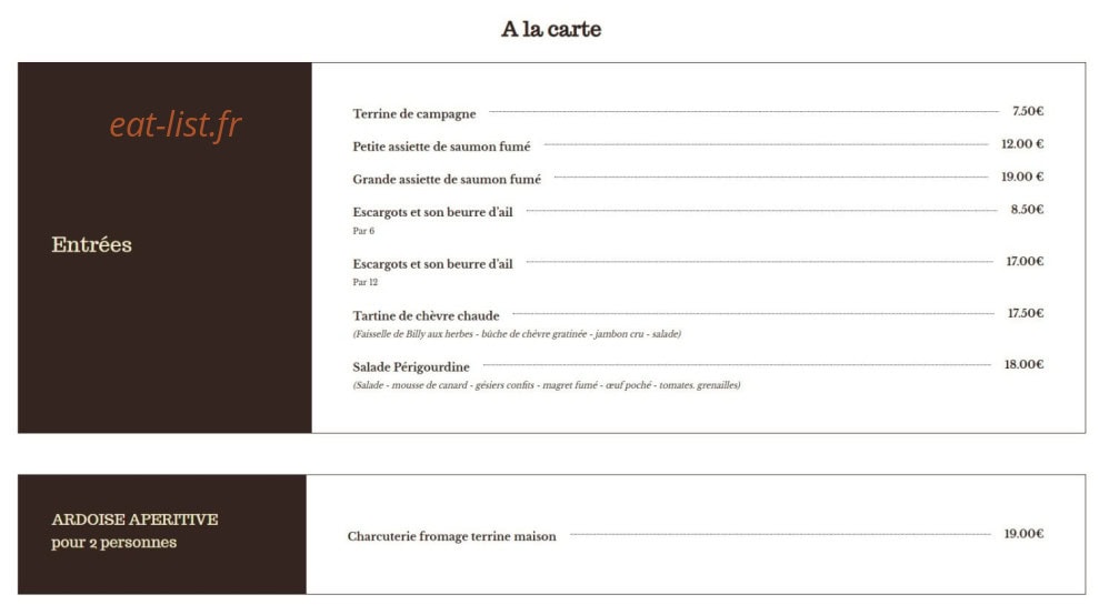 Le Viking — carte page 1
