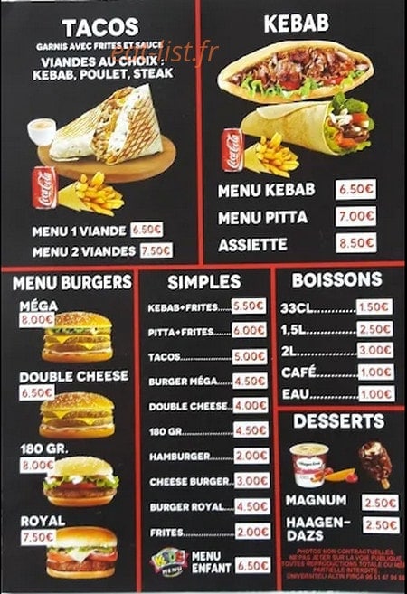 chez le mac salem — carte page 2