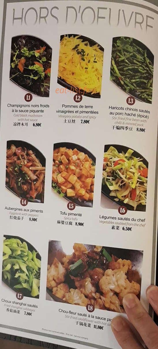Chez Voisin Lin — carte page 3